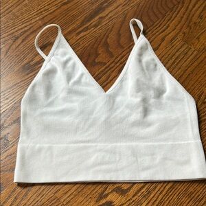 🌿Bozzolo Ivory Ribbed Camisole Top🌿